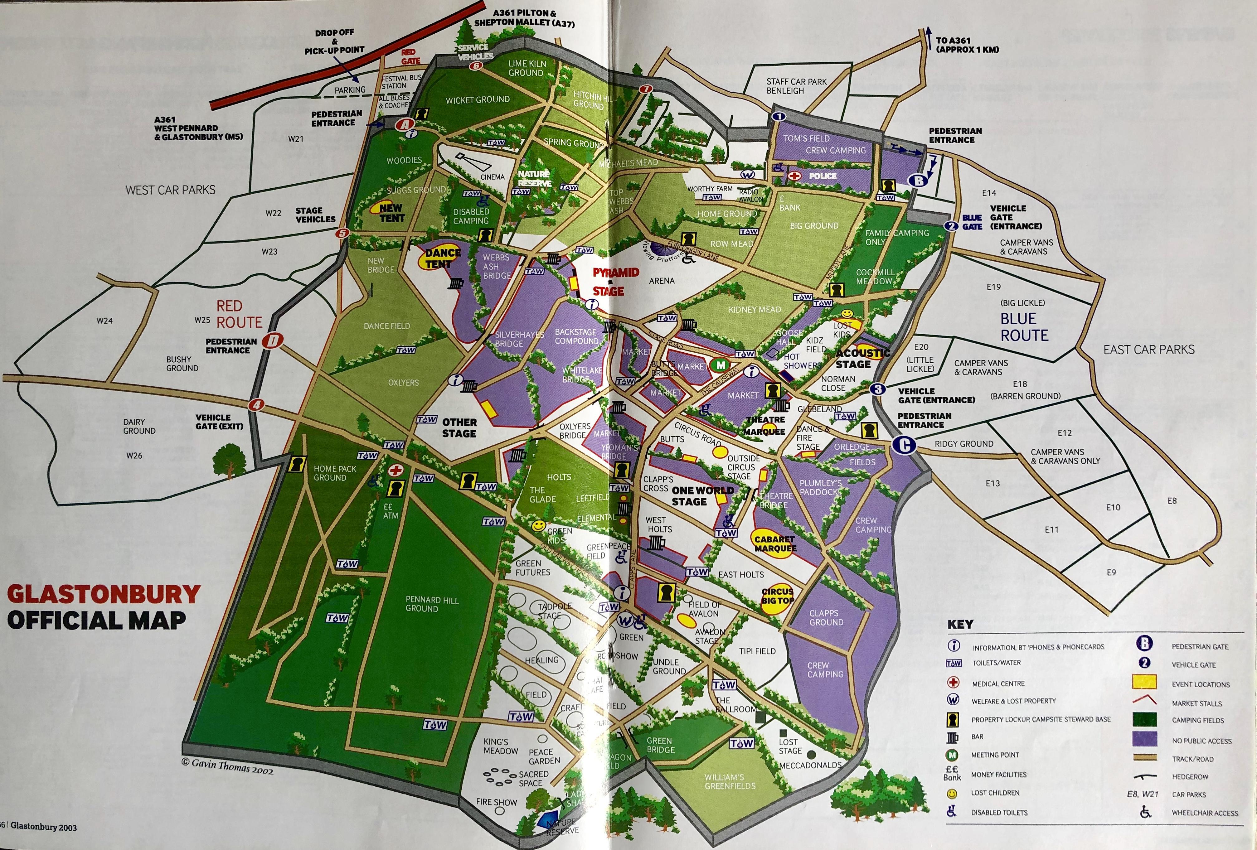 Maps Festivals Glastopedia Maps Festivals Glastopedia